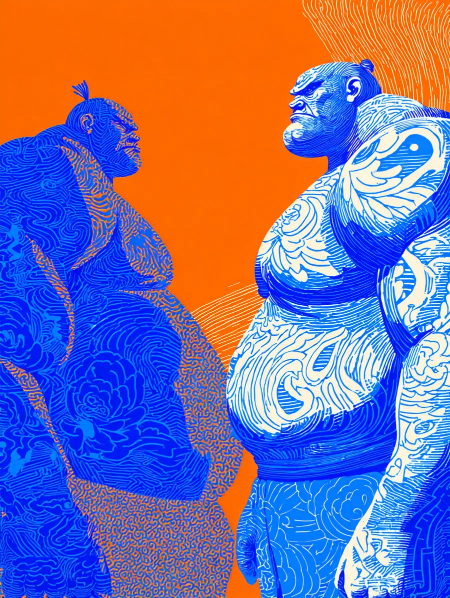 Two sumo: the indulgent self and the disciplined self